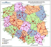 logistykakolejowa-mapa-ogolnopolska infrastruktura ladunkowa
